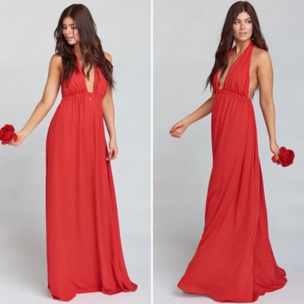 Show Me Your Mumu Luna Red Maxi